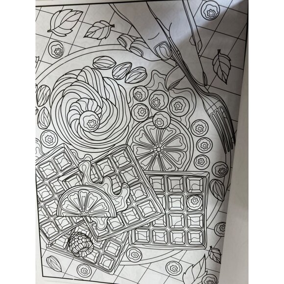 Timeless Creations Sweet & Savory Coloring Book - Picture 5 of 6
